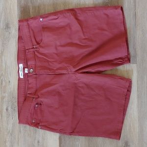 NWOT Amazon Essentials Men's Straight-Fit Stretch 5-Pocket Shorts Brown Size 38